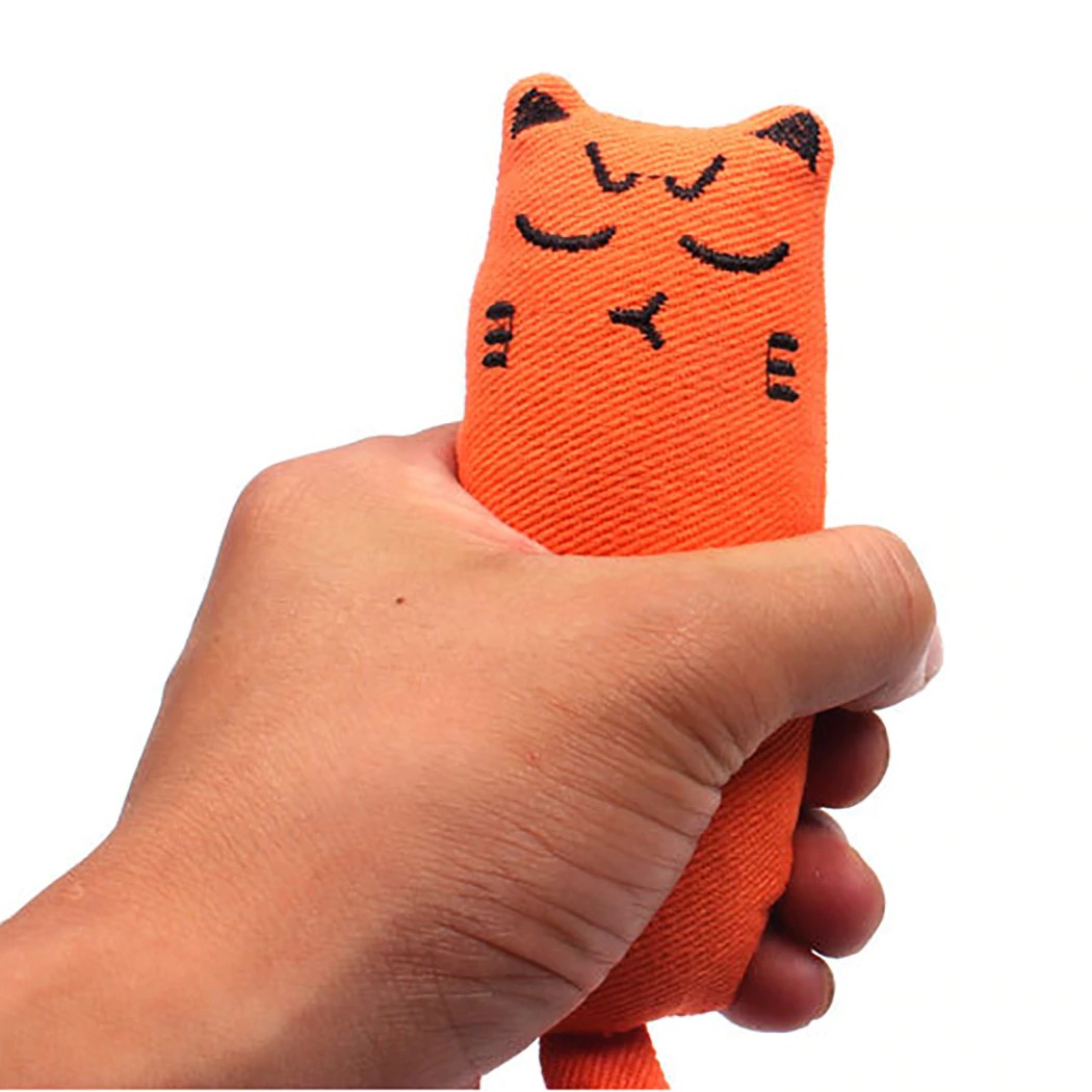  Cat  Grinding  Catnip Toys Funny Interactive Plush Cat  Toy 